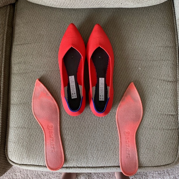 Rothy's Shoes | Rothys Flame Points | Poshmark